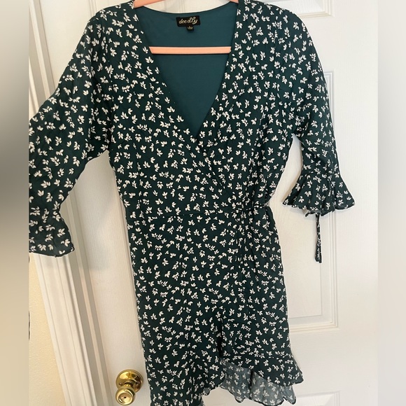 Vici Mini Wrap Dress - Picture 1 of 8